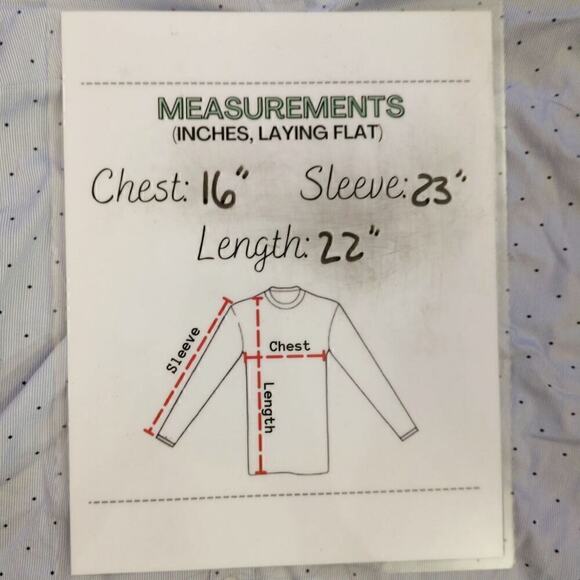 H&M Blue Fitted Shirt Light Blue Striped Hearts Long Sleeve Button-Down Size 2 - Picture 7 of 8